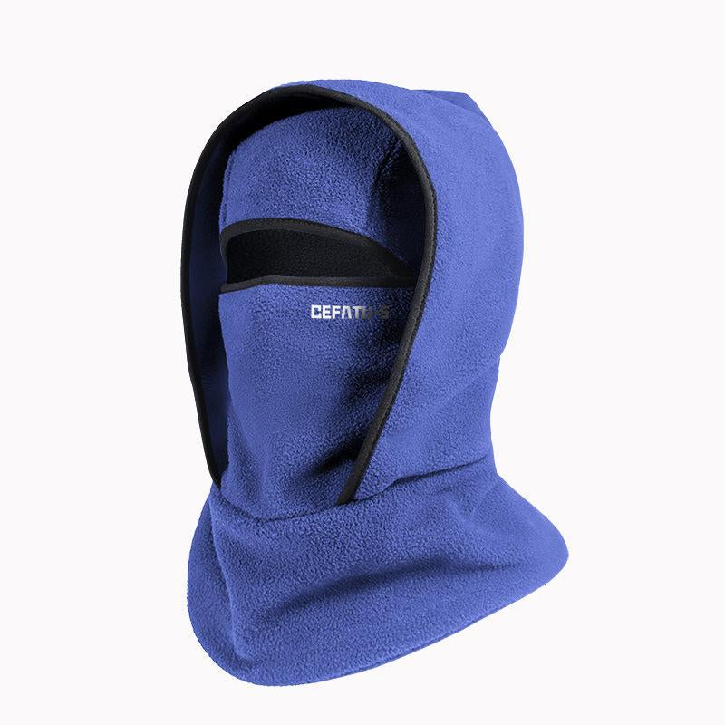 Outdoor Winter Thermal Fleece Hat, Windproof Neckband Cycling Mask, One-Piece Ski Head Cover for Cold Weather, Ideal for Skiing, Cycling & Outdoor Activities