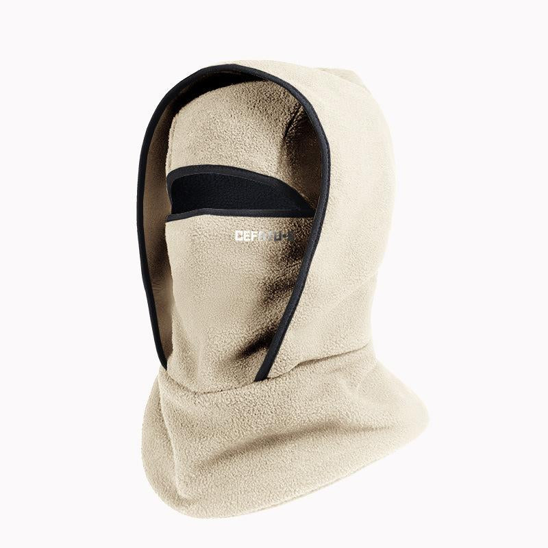 Outdoor Winter Thermal Fleece Hat, Windproof Neckband Cycling Mask, One-Piece Ski Head Cover for Cold Weather, Ideal for Skiing, Cycling & Outdoor Activities