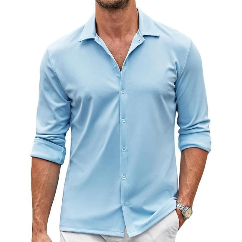 COOFANDY Fall Outfits Men'S Shirt Wrinkle Free Dress Shirt Long Sleeve Button Menswear Stylish Casual