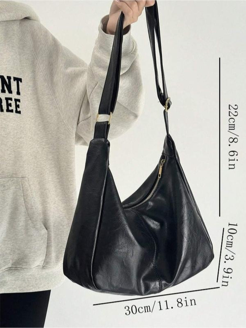 Retro Women'S Crossbody Bag, New Fashionable Handbag, Back to School Large Capacity Shoulder Bag, Ideal Teacher Gift, Letter Combination Gift Bag, Educator Bag, Ideal Mother Bride Gift, Inspiration Bag, Women'S Street and Japanese Bag, Large Bag