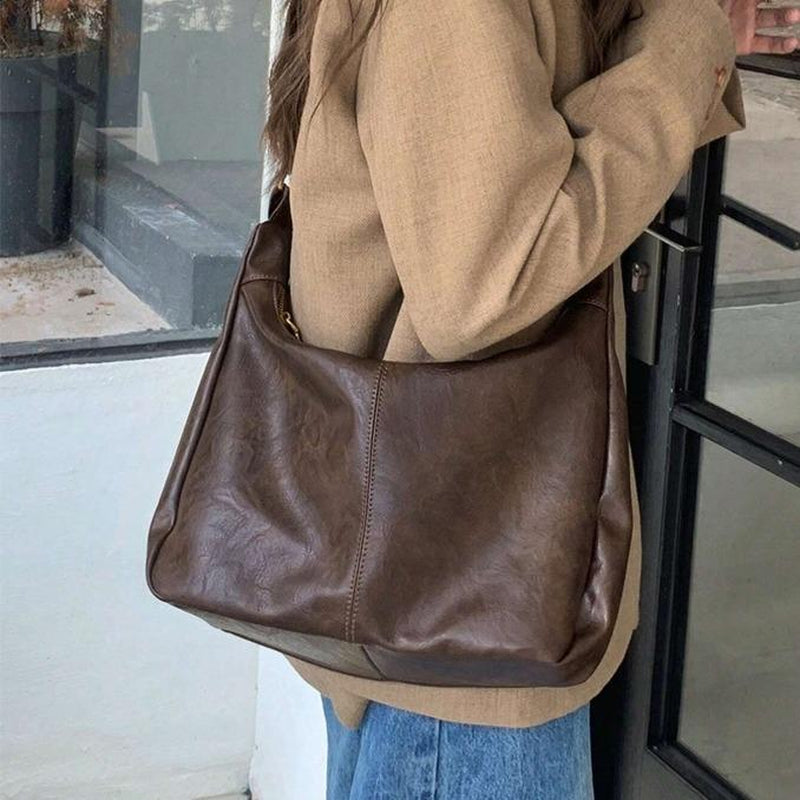 Retro Women'S Crossbody Bag, New Fashionable Handbag, Back to School Large Capacity Shoulder Bag, Ideal Teacher Gift, Letter Combination Gift Bag, Educator Bag, Ideal Mother Bride Gift, Inspiration Bag, Women'S Street and Japanese Bag, Large Bag