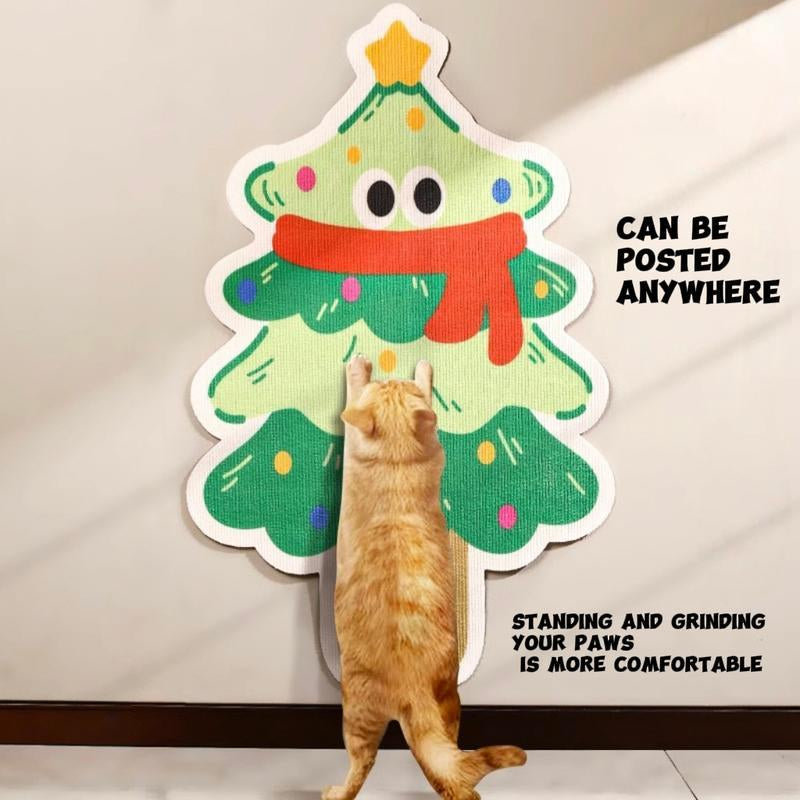 【Buy 1, Get Free Toy Mouse!】Wall Mounted Cat Scratching Board Thickened Durable Wear Resistant Protects Furniture from Cat Scratching Suitable for Walls Sofas Cabinets Doors Glass Personalized Cat Tree Tower Cat Toy Mouse Pet Supplies Scratcher