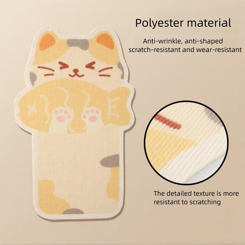 【Buy 1, Get Free Toy Mouse!】Wall Mounted Cat Scratching Board Thickened Durable Wear Resistant Protects Furniture from Cat Scratching Suitable for Walls Sofas Cabinets Doors Glass Personalized Cat Tree Tower Cat Toy Mouse Pet Supplies Scratcher