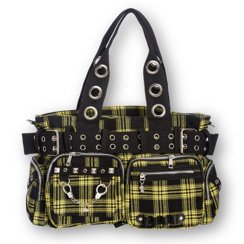 Convertible Belt Shoulder Bags with Grommets