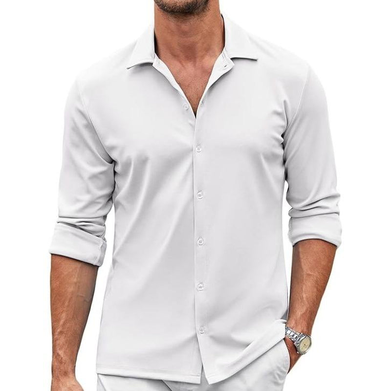 COOFANDY Fall Outfits Men'S Shirt Wrinkle Free Dress Shirt Long Sleeve Button Menswear Stylish Casual