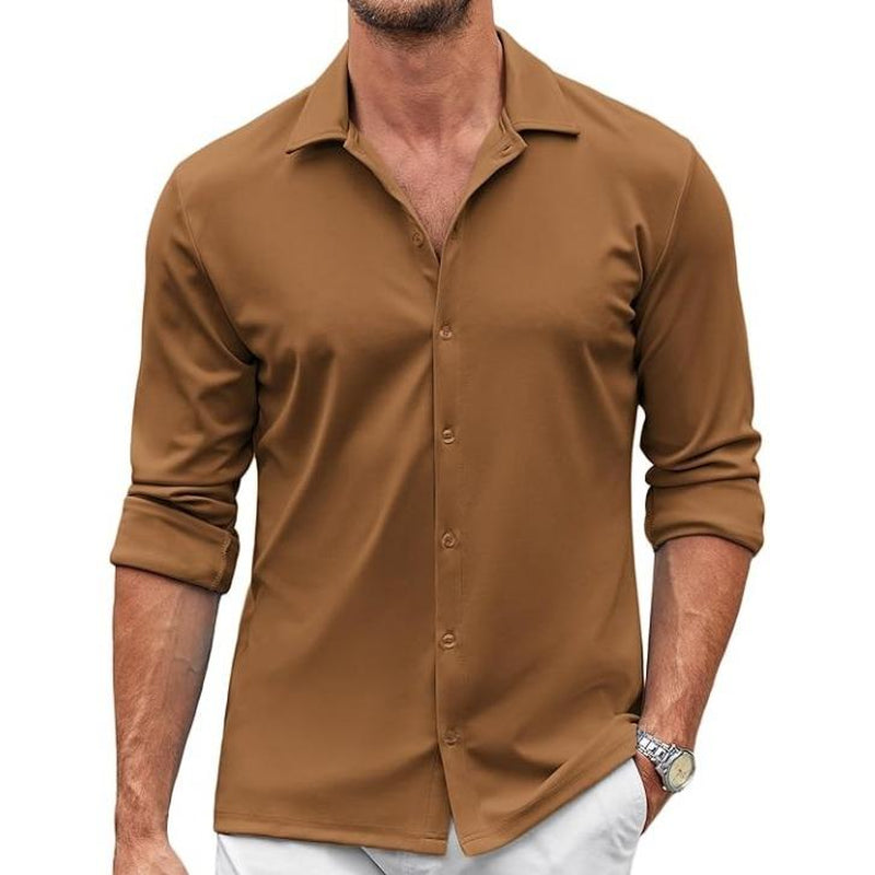 COOFANDY Fall Outfits Men'S Shirt Wrinkle Free Dress Shirt Long Sleeve Button Menswear Stylish Casual