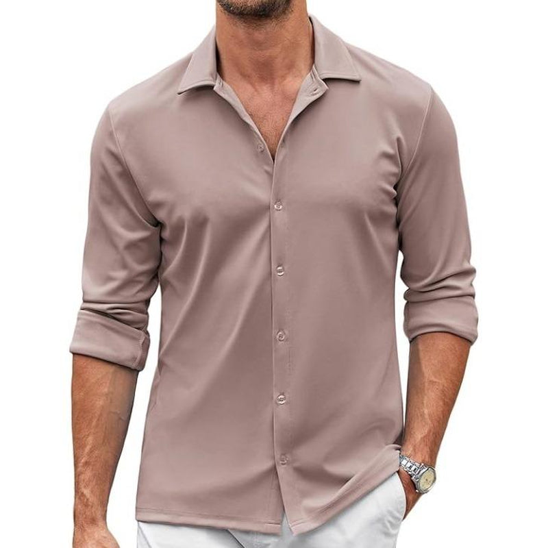 COOFANDY Fall Outfits Men'S Shirt Wrinkle Free Dress Shirt Long Sleeve Button Menswear Stylish Casual
