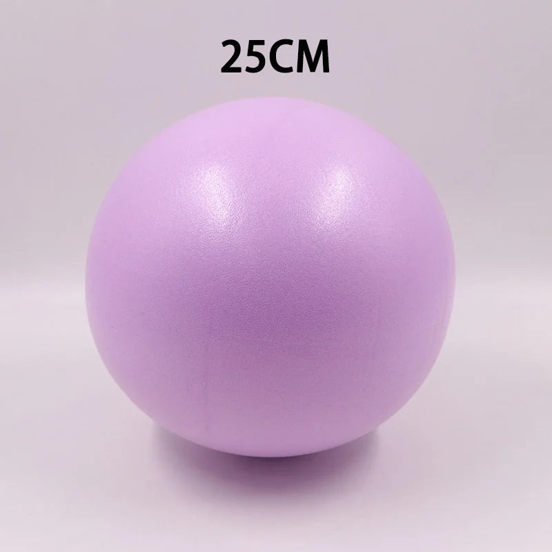 25Cm Pilates Ball Explosion Proof Yoga Core Ball Indoor Balance Fitness Ball Pilates Yoga Fitness Equipment