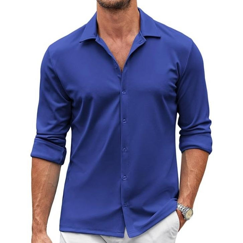 COOFANDY Fall Outfits Men'S Shirt Wrinkle Free Dress Shirt Long Sleeve Button Menswear Stylish Casual