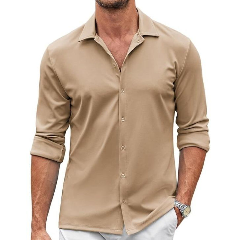 COOFANDY Fall Outfits Men'S Shirt Wrinkle Free Dress Shirt Long Sleeve Button Menswear Stylish Casual